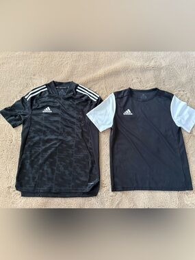 Adidas dri-fit shirt bundle, boys 13/14